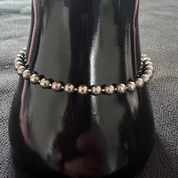 실버 925 볼 체인 팔찌 길이 18.5cm 남성용 여성용