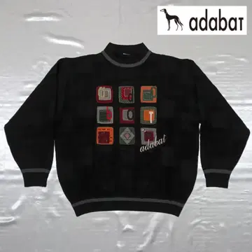 [ adabat ] 아다바트 자수 스웨터 ( 사이즈 IV )