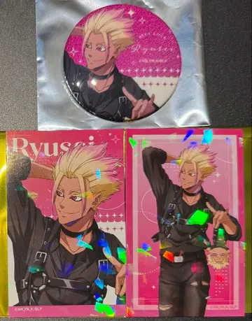 블루 록 시도 류세이 다코 시리즈 캔뱃지 홀로그램 카드