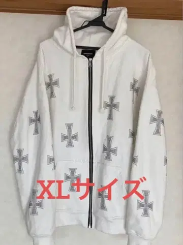 unknown 언노운 화이트 후드티