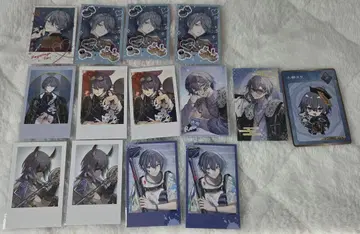 니지산지 코야나기 로우 폴라로이드풍 카드