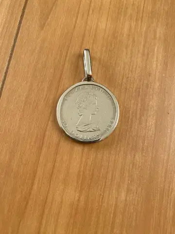 캐나다 메이플 리프 1oz 1온스 코인 펜던트