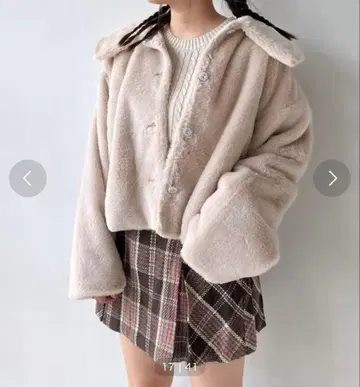 느긋한 퍼 블루종