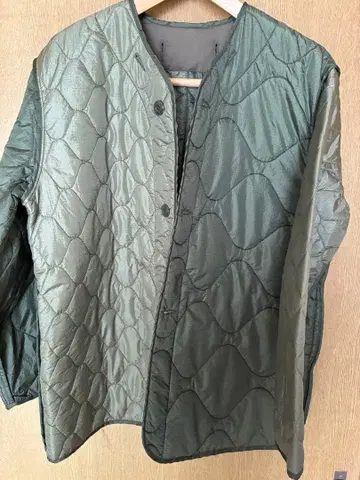 BEAMS BOY / 퀼팅 2톤 라이너 자켓