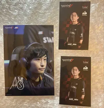 Atto 브로마이드 AXIZ 우승 기념 굿즈