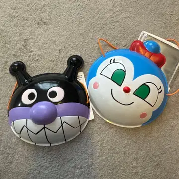 호빵맨 가면 코킨짱 세균맨 2개 세트