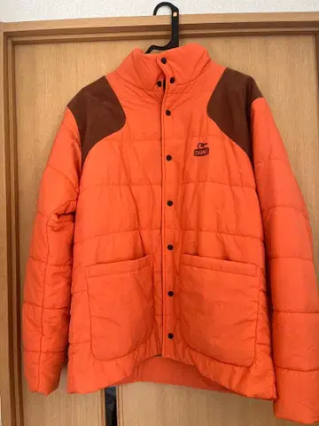 Chums 오렌지 나일론 자켓