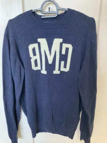 캘러웨이 네이비 로고 스웨터