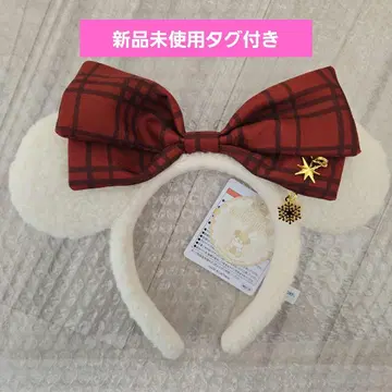 택 포함 미사용 새상품 릴린린 머리띠 디즈니 크리스마스 2025