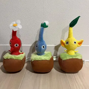 [ 새상품급 ] 피크민 키링 3세트