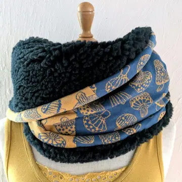 나사나사 복슬복슬 넥워머 maffon 원단 사용