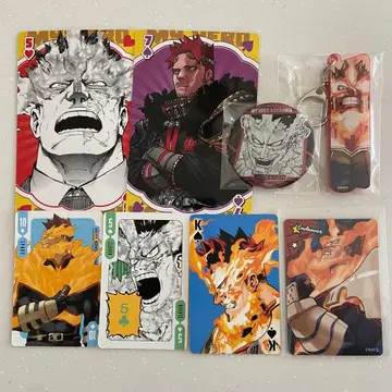 나의 히어로 아카데미아 엔데버 컬렉션 캔뱃지 키링