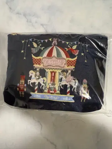 [택 포함 새상품] 차코트 NUTCRACKER 파우치 네이비