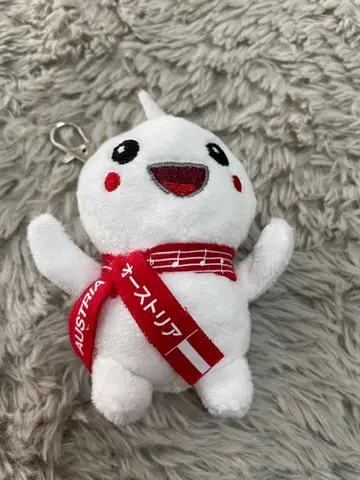 오스트리아 캐릭터 봉제 인형 키링