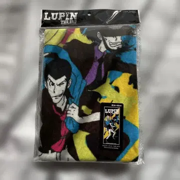 USJ 한정판 루팡 3세 타월 컬러풀 디자인