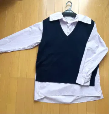 ELENDEEK 빅칼라 스키퍼 셔츠