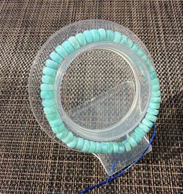 880 1점 한정판 라리마 버튼컷 블레스 6mm 안지름 17cm