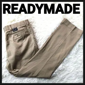 [ 고급 ] 레디메이드 5 포켓 치노 팬츠 백 로고 일본제 구하기 어려움