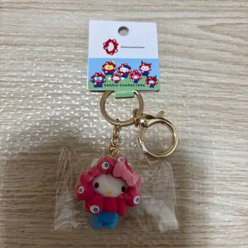 EXPO2025 산리오 미야쿠미야쿠 입체 마스코트 키링 헬로키티