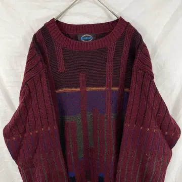 80s 90s USA제 jantzen 아크릴 울 니트 스웨터