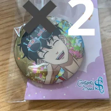 사노 신이치로 캔뱃지 2개 세트