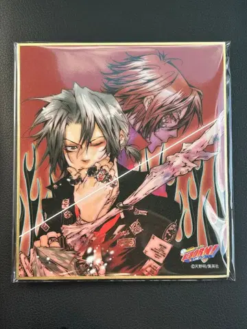 REBORN 아마노 아키라 전시회 미니 색지 고쿠데라