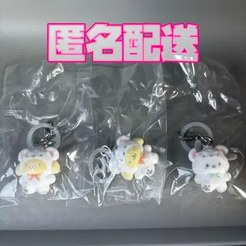 푹신푹신 스노우 산리오 메지루시 액세서리 포차코 폼폼푸딩