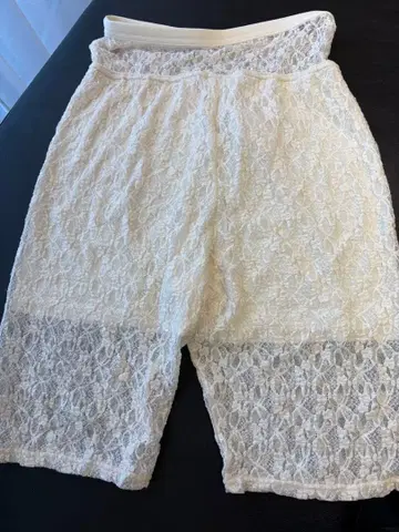 JEANASIS 레이스 바이커 숏팬츠 SIZE FREE