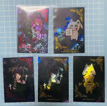 니어 클로징 트레이딩 카드 5장 세트