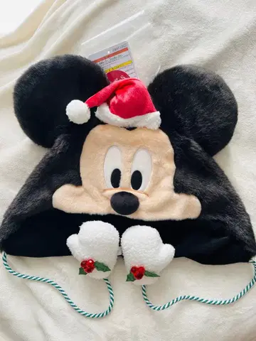 팬캡 미키 디즈니 크리스마스 2025 모자 후드