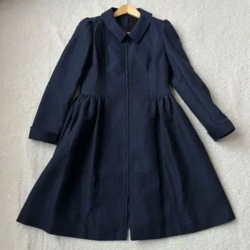 [ 새상품급 ] Rene 루네 발수 가공 일본제 라이트 코트 네이비 38