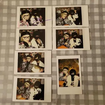 키류 쿠로사키 마야 코도모드래곤 하야토 투샷 폴라로이드 일부 사인 있음