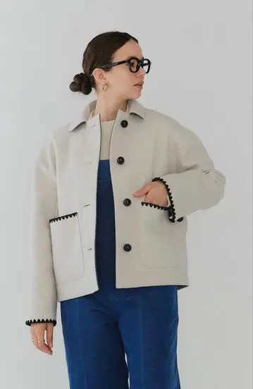 하마구리 울 숏코트 [ 2025AW ]