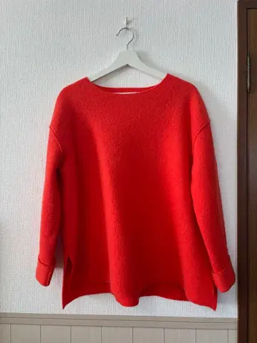 yori 압축 니트 레드