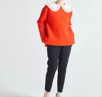 yori 압축 니트 레드