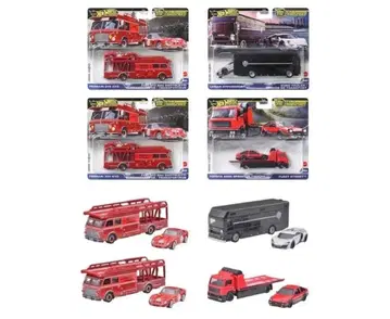 [ 미개봉 새상품 ] 핫휠 팀 트랜스포트 모듬 2대 x 4세트