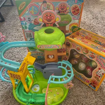 호빵맨 처음 만나는 로로 동물 파크 로로 공 2개 세트