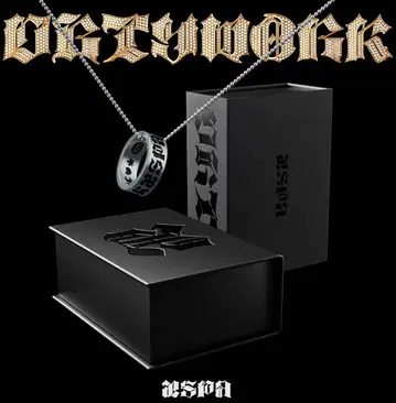 aespa Dirty Work Dirty Crew Ring 미개봉 새상품