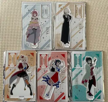 러브 라이브 니지가사키 완결편 제2장 의상 아크릴 스탠드 컴프 세트