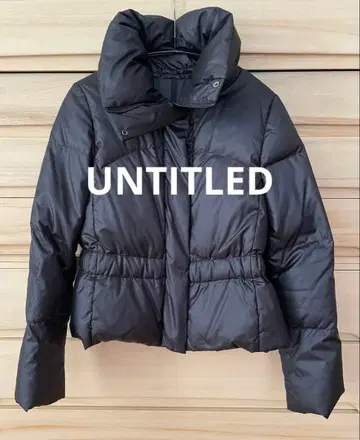 UNTITLED 블랙 다운 자켓 2