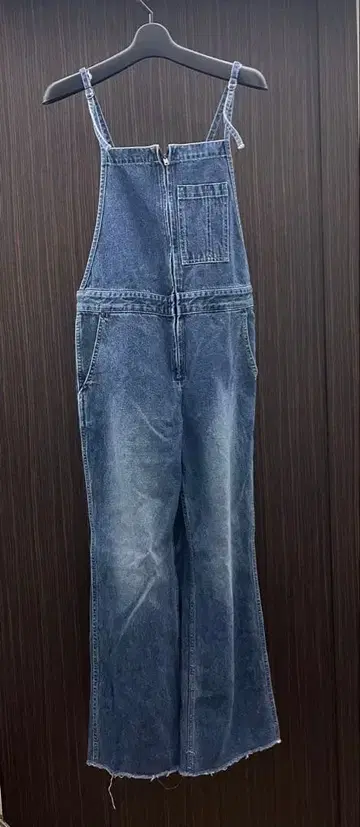 JOHNBULL 데님 오버롤 와이드 레그 S 80