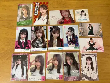 AKB48 치바 에리 스티커 & 카드 15점