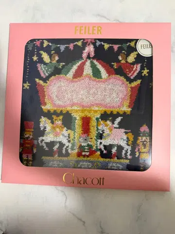 [미개봉 새상품] 차코트 페이러 손수건 라즈베리