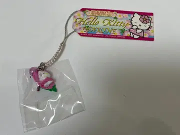 [미사용품] HelloKitty 헬로키티 족쇄 스트랩 하코네 장미