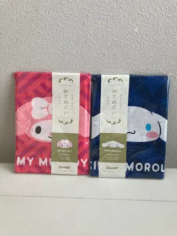 산리오 와테누구이 마이멜로디 시나모롤 2세트