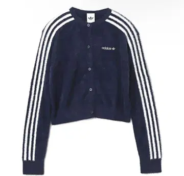 adidas 플러피 니트 가디건