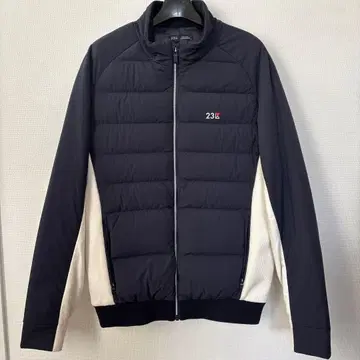 새상품급 23구 골프 니트 다운 M 사이즈 네이비