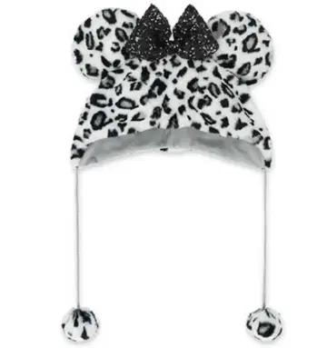 디즈니 팬캡 레오파드 무늬