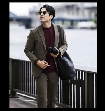 Edwin 데니스라 코듀로이 테일러드 자켓