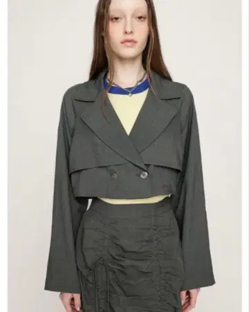 SLY 숏 트렌치코트